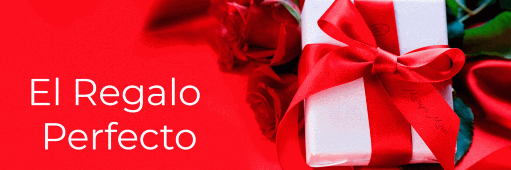 joya envuelta en paquete de regalo concaja blanca y elegante cinta roja para celebrar el dia de los enamorados o san valentin
