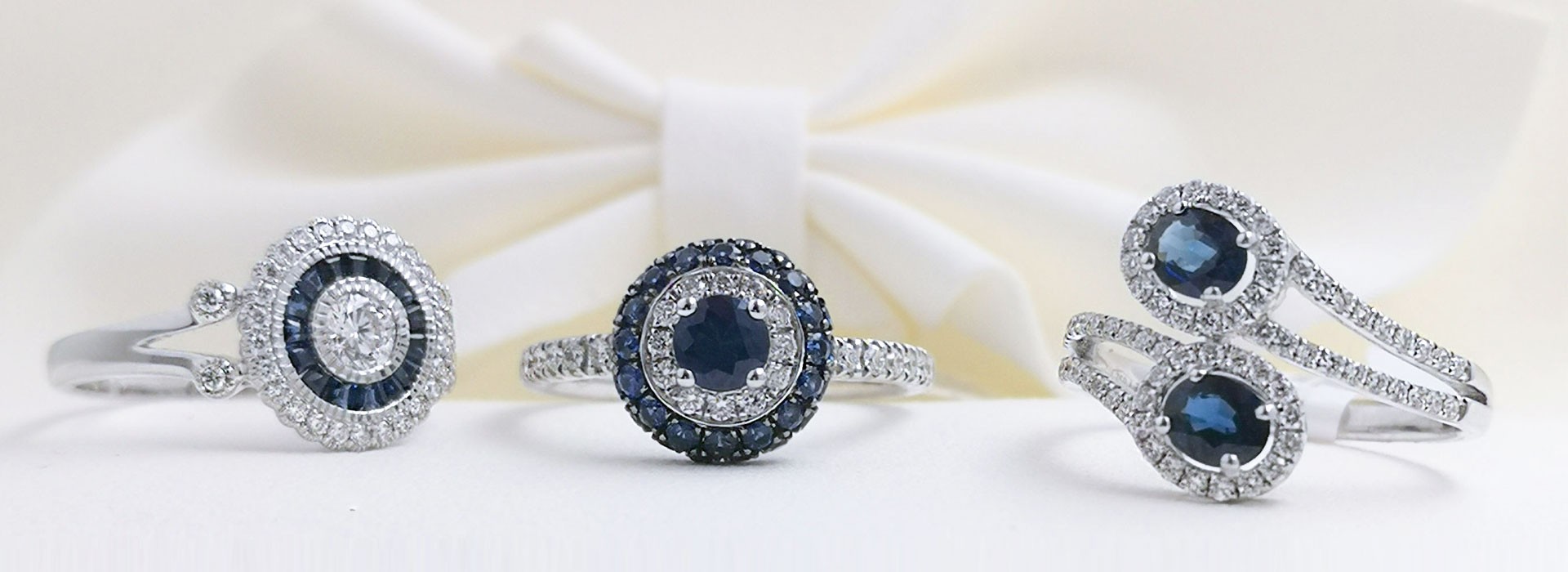 anillos zafiro diamantes - joyas lujo alicante - joyeria marga mira - mejores joyerias alicante